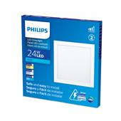 Painel de Led Branco Quadrado 24W Branco Quente 30cm Bivolt - Philips