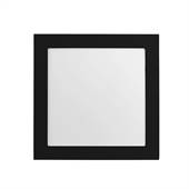 Painel LED Preto Quadrado 12W Branco Quente 17cm Bivolt 2401628 Save Energy