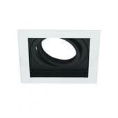 Spot Branco/Preto ABS Recuado Click 1XAR70 3301201 Save Energy