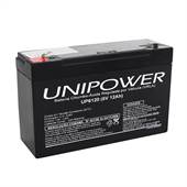 Bateria Selada 12AH 6V UP6120 VRLA Unipower