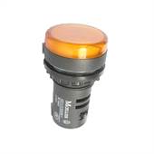 Sinaleiro 22mm 220V Led Amarelo A22LCLED220Y - Eaton